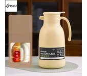 GIANXI White 1600ML Glass Thermos Bottle Home And Kitchen Thermal Water Bottle With Handle Hot Coffee Thermos Large Capacity