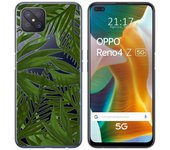 Tumundosmartphone Funda Gel Transparente para Oppo Reno 4Z 5G diseño Jungla Dibujos