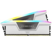 Memoria RAM Corsair Vengeance RGB 2 x 16GB/ DDR5/ 6000MHz/ 1.35V/ CL36/ DIMM