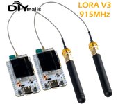 2 sets ESP32 Lora V3 Kit 0.96 Inch OLED Display Development Board 868MHz 915MHz LoRa32 SX1262 for Arduino Meshtastic Devices