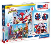 Spidey Amazing Friends Edukit 4 en 1 puzzle y juego de Clementoni 18295