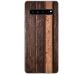 Tumundosmartphone Funda Gel Tpu para Samsung Galaxy S10 5G diseño Madera 05 Dibujos