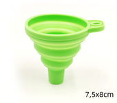 Embudo de silicona Universal para motor de coche, Lavadora de líquido, Cambio de fluido, plegable, portátil, para Cambio de Aceite de motor de gasolina