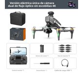 V196 Alloy Drone Brushless 8K Camera HD Aerial Photography Drone Optical Flow Obstacle Avoidance Quadcopter RC Airplane