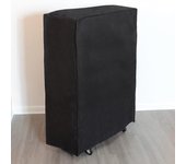 Cubierta de muebles cubierta de cama plegable portátil negra cubierta protectora a prueba de polvo para muebles para RUI DA