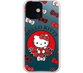 Funda original compatible con iPhone 13 Mini - Hello Kitty Lazitos de Colores