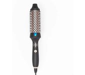 Hot Heated Curling Brush Ceramic Tourmaline Negative Iron Hot Comb Fast Heating Household Ionic Curling Brush