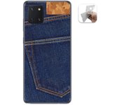 Tumundosmartphone Funda Gel Tpu para Samsung Galaxy Note 10 Lite diseño Vaquero Dibujos