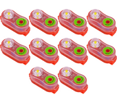 10-1pcs LED Life Jacket Light Energy-Efficient Safety Personal Locator Light Life Vest Signal Light for Swimming Sea Fishing