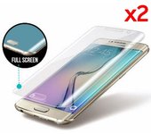 Tumundosmartphone 2x Protector Pantalla Frontal Completo para Samsung Galaxy S6 Edge + Plus