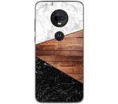 Tumundosmartphone Funda Gel Tpu para Motorola Moto G7 / G7 Plus diseño Mármol 11 Dibujos