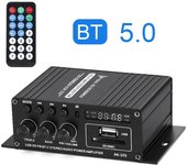 AK-380 800W Bluetooth Amplifier HiFi Audio Karaoke Home Theater Amplifier 12V Dual Channel Power Amp with RCA