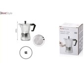 cafetera italiana de aluminio para exteriores, cafetera Moka, Espresso, accesorios para Barista, herramienta.Filtro desmontable 1/2/3/6/9/12 TAZAS.