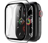 Cover for apple watch case 44mm 40mm 38mm 42mm iwatch case screen protector bumper Tempered Glass apple watch series 6 se 5 4 3