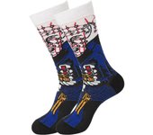 cartoon gamers anime socks men women crew socks Christmas Halloween novelty funny happy crazy street style skate socks