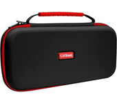 GXTrust 1251 Funda para Nintendo Switch 2 SW2, Funda Protectora Dura, Carcasa Estuche Rígido de Transporte para Consola y Accesorios, Bolsillo para 4 Joy-Cons y 12 Cartuchos de Juego, Color: Negro