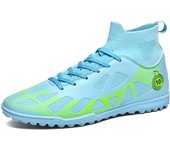Professional Sports Football Shoes TF Broken Nail Teenagers Durable Wear Resisting Training Shoes Adult High-Tops Soccer Shoes