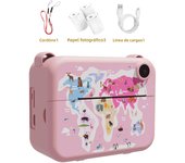 Digital Kids Instant Printing Camera Suitable for Photography Photos Children's Mini Thermal Printer Holiday Gift