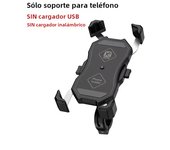 Motorcycle Phone Holder Fast Wireless Charging Quick USB Charger Moto Motorbike Mirror Stand Support Cellphone Handlebar Mount