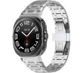Wristband for samsung galaxy watch ultra band 47mm Solid Stainless Steel Strap for galaxy watch 7 ultra AI Smartwatch Bracelet
