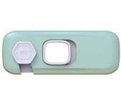 PORCHEDDU 5PCs Cerradura para Refrigerador DE UNA Puerta para Seguridad Infantil,Bloqueo de Seguridad with Adhesivo de 3M,Cierres Seguridad Puertas Niño Para,Cajones,Neveras,No se Necesita Taladrar