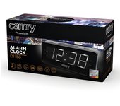 Camry cr 1156 reloj despertador digital negro, gris