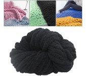 Chunky Chenille Yarn Gauge 7 Plush Jumbo Yarn Acrylic Thick Yarn Bulky Yarn for Hat Crochet Bed Arm Knitting Throw
