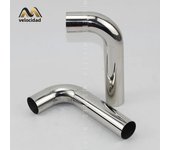 1PCS car accessories Automobile exhaust pipe muffler turns into stainless steel elbow 90 degree Angle pipe to reduce diameter