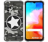 Funda Silicona para Ulefone Armor 12 5G diseño Camuflaje 02 Dibujos