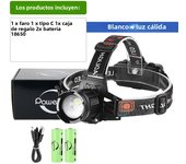 NEW 200000LM XHP300 Dual LED Sensor Headlamp White and Warm Light Powerful Head Flashlight 18650 Fishing Head LED Light Lantern