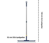 Multifunctional Glass Wiper Magic Silicon Telescopic Scraper Mop Suitable for Wet and Dry Bathroom Kitchen Efficiently Scrapes