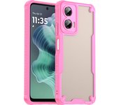 Suitable for Moto G35 anti-fall protective case Moto G55 trendy Moto G75 5G translucent oil-sprayed skin-feel mobile phone case