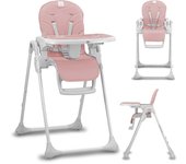 Asalvo Trona Arzak – Trona para Bebé Ligera y Plegable con Altura Regulable, Respaldo Reclinable y Bandeja Extraíble