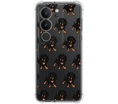 Funda Silicona Antigolpes para Vivo V29 5G diseño Perros 10 Dibujos