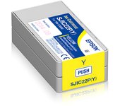 Cartucho epson tinta amarillo impresora tm-c3500
