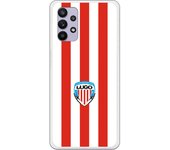 Funda original compatible con Samsung Galaxy A32 5G - Lugo Roja y Blanca