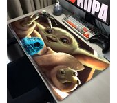 Gaming Mouse Pad Large Game Keyboard Desk Mouse Mat Baby Y-yoda The M-mandalorian Carpet Rubber Tapis Gaming Notbook Pc Mousepad