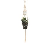 Gardening Green Plant Hanging Basket Cotton Rope Hanger Flower Pot  Handmade Macrame Pot Pocket Wall Boho Courtyard  Home Decor