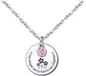 Amistad Gift mejor Amigo Collares Joyería Familia Amistad Gift para tu mejor Amiga Collares Maple Inoxidizable Collares Regalos Mujer con Letra