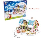 3D Jigsaw Puzzles Creative Puzzle Set Children's Toys Christmas Cottage DIY Educational Toys New Year Christmas Gift  Baby Toys
