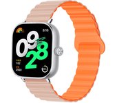 Silicone Magnetic Bracelet for Xiaomi Mi Smart band 9 Pro/8 Pro Soft Sport Strap for Redmi Watch 4 Replacement Wrist Blet Correa