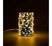 Green Cable More LED String Fairy Lights Garland Outdoor Waterproof Decoration Lamp For Birthday Party Halloween Garden House