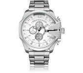 CAGARNY Original Brand Large dial 6839 Fashion Casual Watches for Man Waterproof Date Men's Stainless Steel Quartz Wristwatch