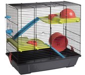 Voltrega - JAULA HAMSTER 949 NEGRA "nuevo modelo"
