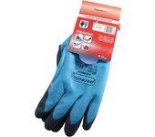 Guante doble capa latex afelpado apto frio ext. t-10 par