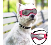 Protección ulviololeta DE LAS Gafas del perro para el perro Pequeño a Mediano DE LA Raza, Vidrios antiniebla a prueba de Viento de la motocicleta Del Perro