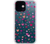 Funda original compatible con iPhone 13 Mini - Corazoncitos de colores