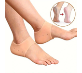 Silicone Heel Protector Protective Sleeve Heel Spur Pads For Relief Plantar Fasciitis Heel Pain Reduce Pressure On Heel 1 Pair