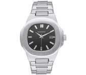 Radiant Reloj Hombre Reloj Hombre Brad Negro/plateado Metal 5 Atm