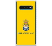 Funda original compatible con Samsung Galaxy S10 Plus - Las Palmas Escudo Color Fondo Amarillo